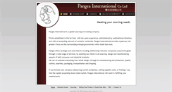 Desktop Screenshot of pangea-int.com